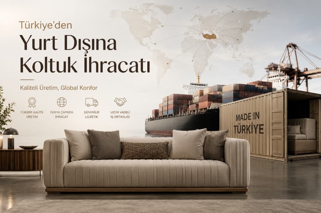 Koltuk ihracat paketleme ve lojistik